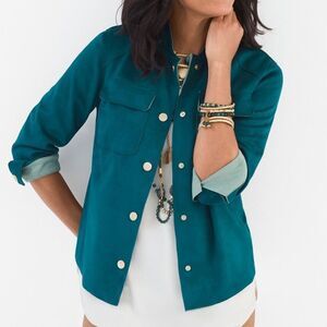 Chico’s‎ Double Face Sueded Jacket